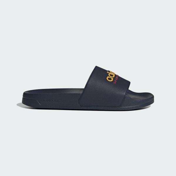 Blue Adilette Shower Slides