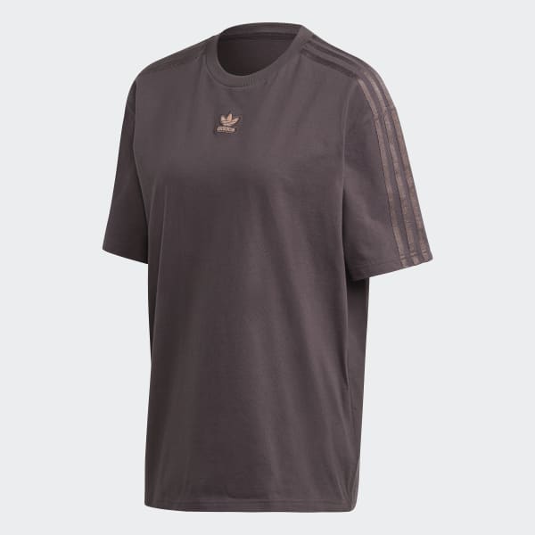 brown adidas shirt