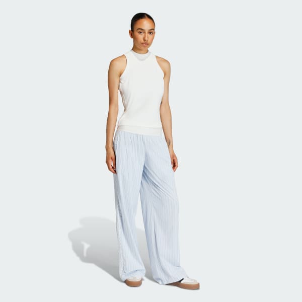 Azul PANTALÓN POPLIN