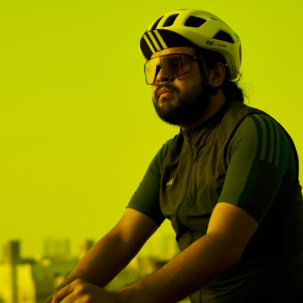 Preto O Boné de Ciclismo