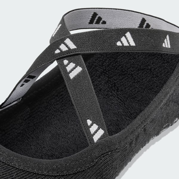 Gris Chaussettes de yoga noires S/M