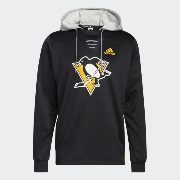 adidas Penguins Skate Lace Hoodie - Black | men hockey | adidas US