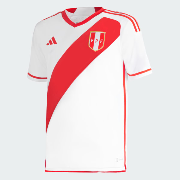 Negociar Mordrin Ten confianza Camiseta Oficial de Local de la Selección Peruana 2023 - Blanco adidas |  adidas Peru