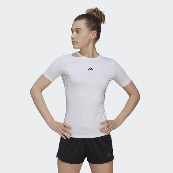 Adidas techfit t shirt on sale
