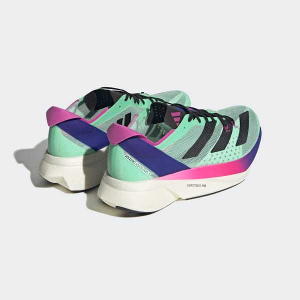 Adizero Adios Pro 3 Running Shoes - Turquoise Unisex Running | adidas