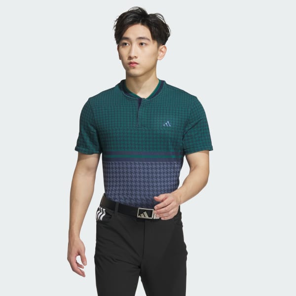 Mau-xanh-da-troi Áo Polo Ngắn Tay Không Đường May Primeknit
