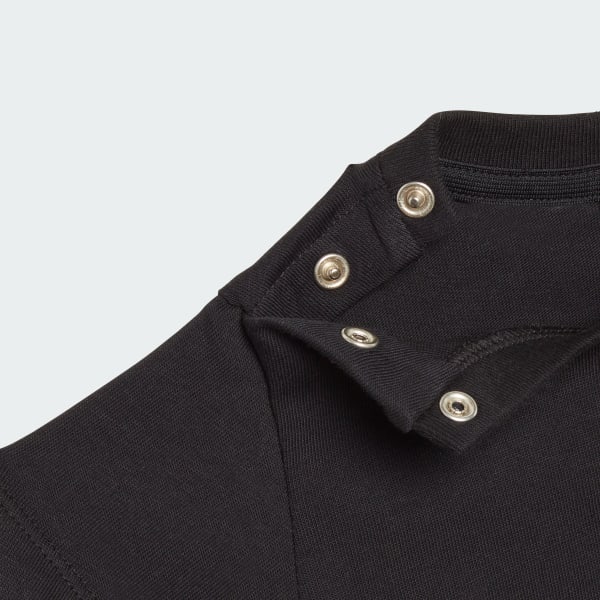 Black Trefoil T-Shirt Kids