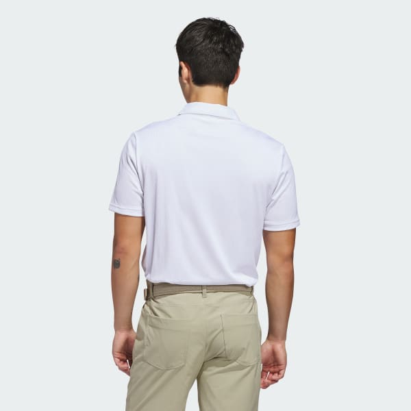 Λευκό ΜΠΛΟΥΖΑ POLO JACQUARD ULTIMATE365