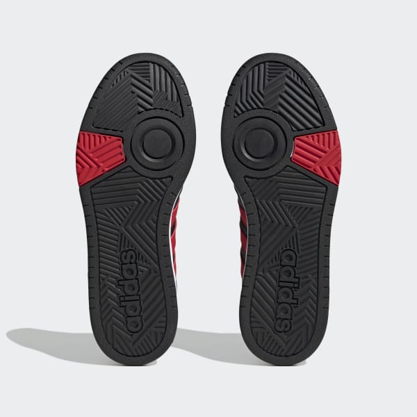 Schwarz Hoops 3.0 Mid Lifestyle Basketball Classic Vintage Schuh