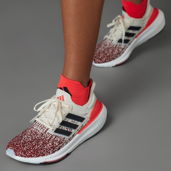 Red and white sale ultraboosts