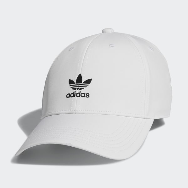 adidas Backless Stretch Fit Hat White Women's Lifestyle adidas US