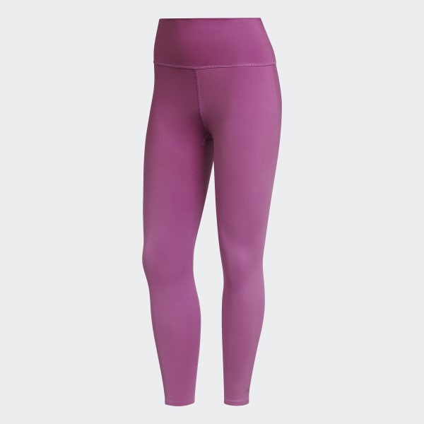 adidas Optime Training Luxe 7/8 Leggings - Purple