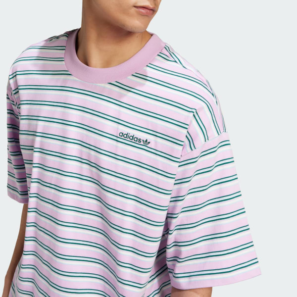 Baggy striped t shirt cheap