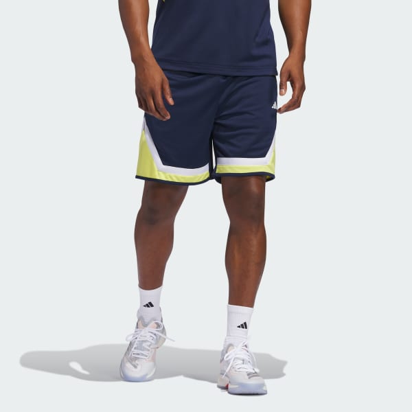 Biru Celana Pendek adidas Pro Block