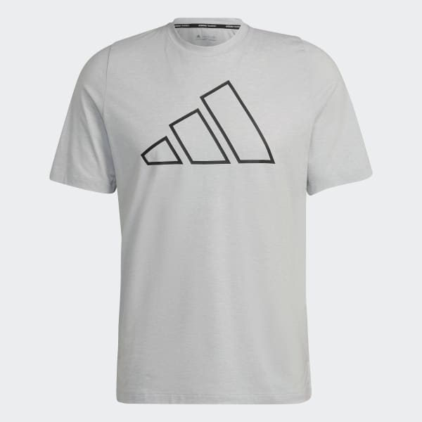 Grey Train Icons 3-Bar Training Tee DVX14