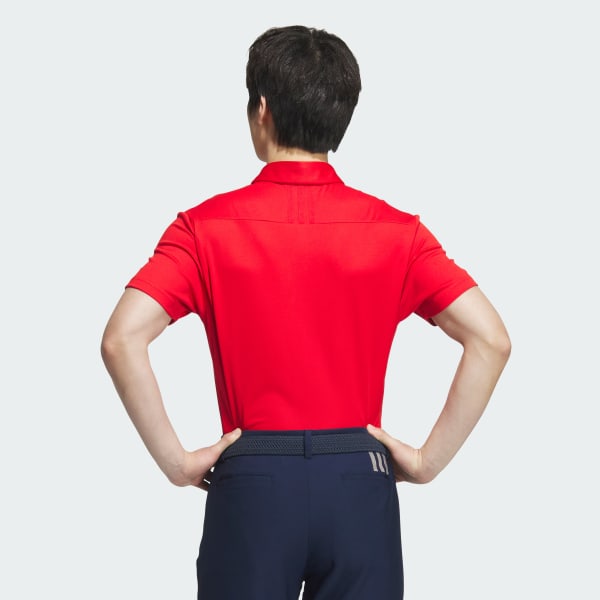 Red Short Sleeve Polo Shirt