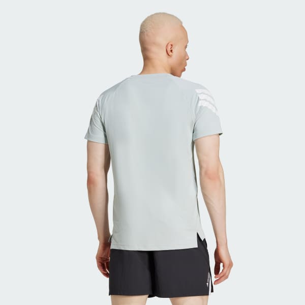 Gra Icon 3-Stripes T-skjorte