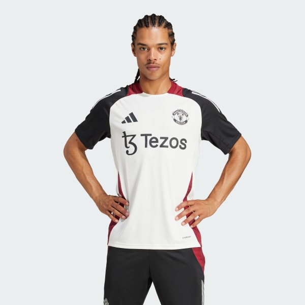 wit Manchester United Tiro 24 Training Voetbalshirt