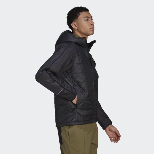 adidas Terrex Multi Insulated Hooded Jacket - Black | Free Delivery ...