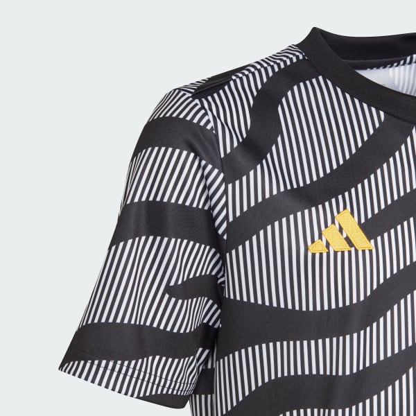Black Juventus Pre-Match Jersey Juniors'