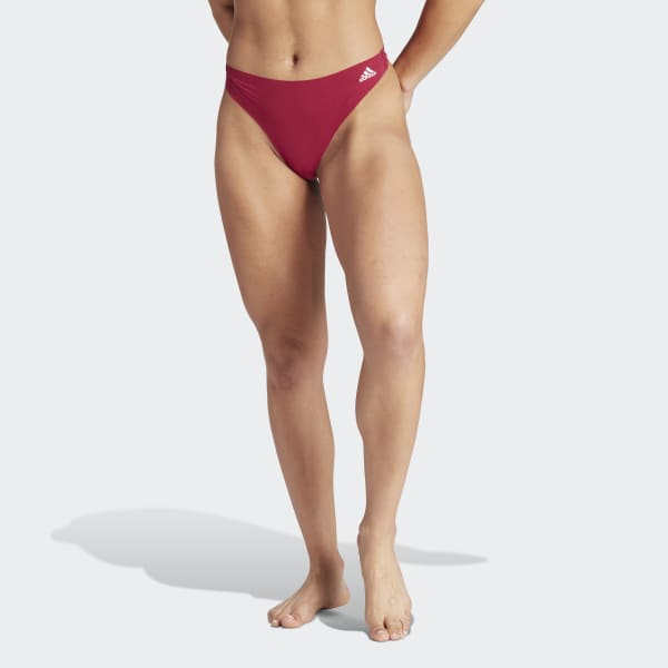 adidas Active Seamless Micro Stretch Thong Underwear - Brown | Women's  Training | adidas US