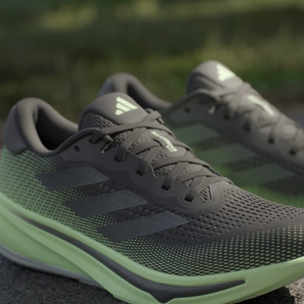 adidas Supernova Rise Running Sneakers - Black | Free