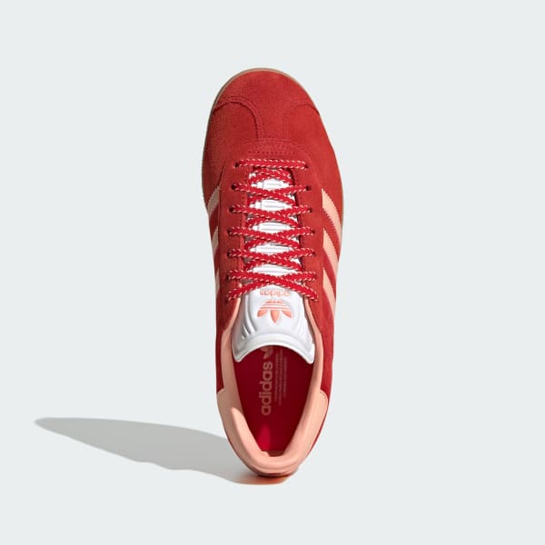 adidas Gazelle Shoes - Red | Free Shipping with adiClub