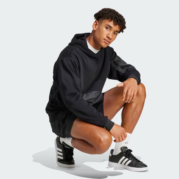 Schwarz City Escape Hoodie