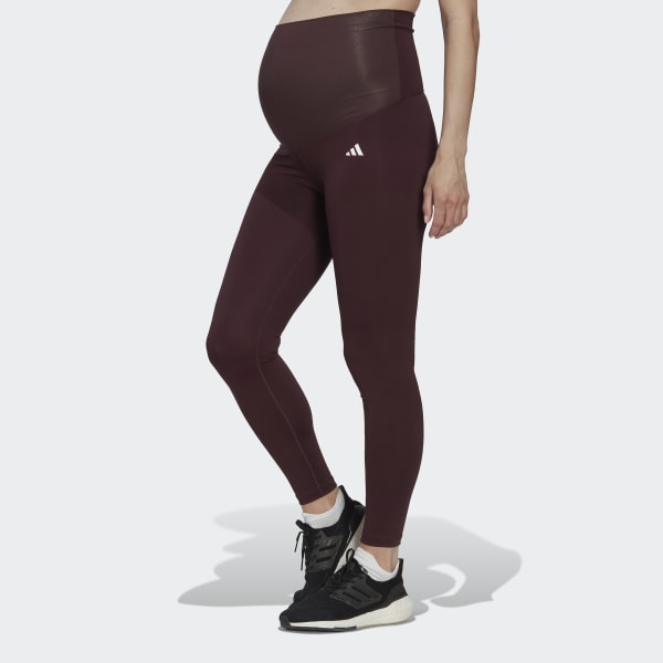 adidas Maternity Leggings Red