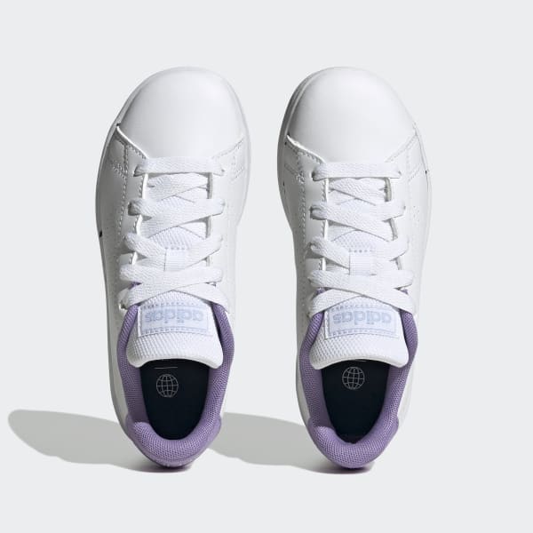 Blanco Zapatillas Advantage Lifestyle Court con Pasadores