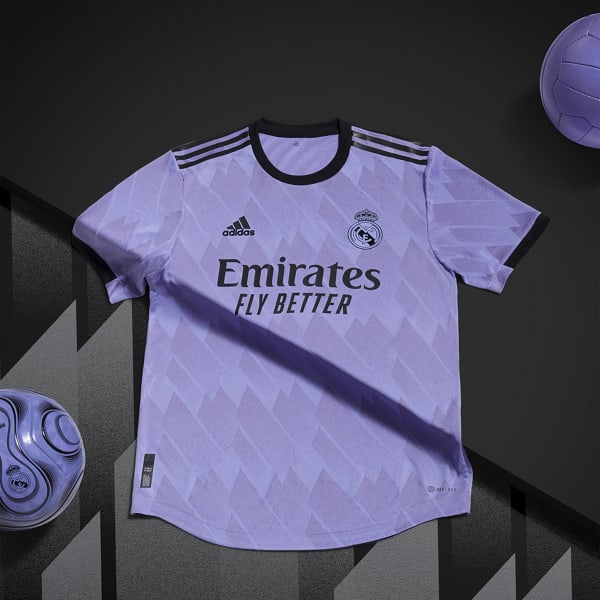 Roxo Camisa 2 Autêntica Real Madrid 22/23 KMM35
