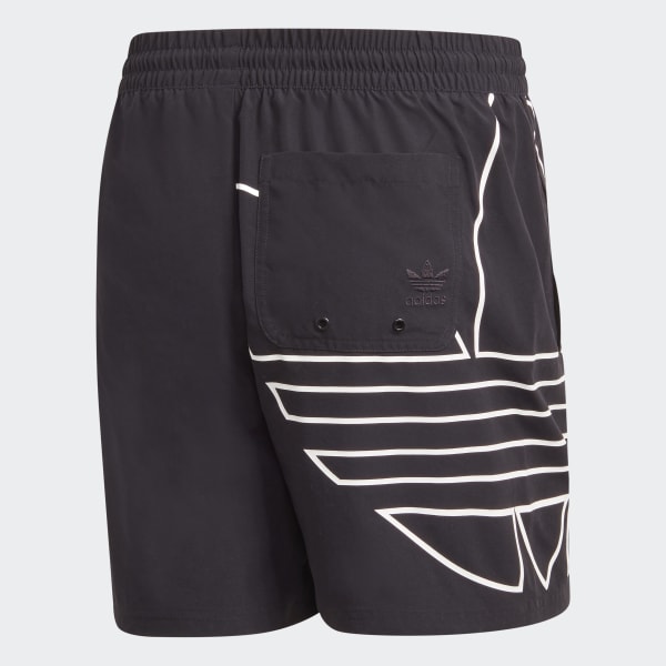 adidas trefoil swim shorts