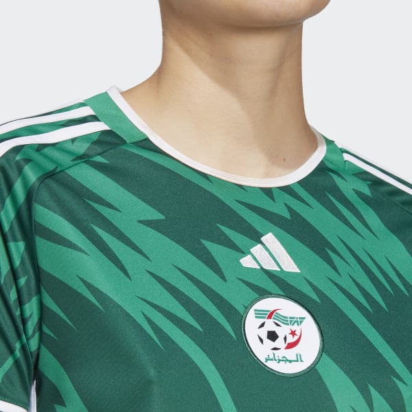 adidas Algeria Women's Team 23 Away Jersey - Green