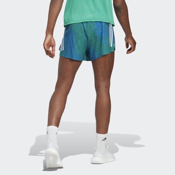 succes Normaal Meander adidas Boston Marathon® 2023 Split Running Shorts - Green | Men's Running |  adidas US