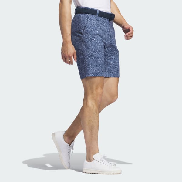 Blue Ultimate365 Printed Golf Shorts