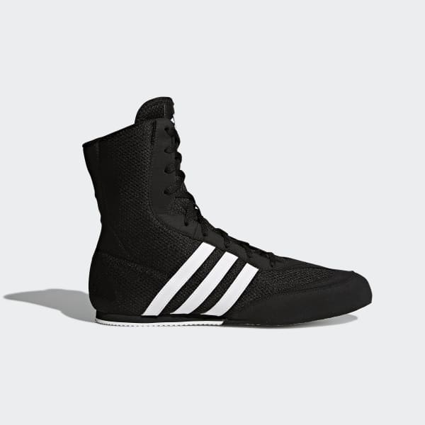 adidas black boxing shoes