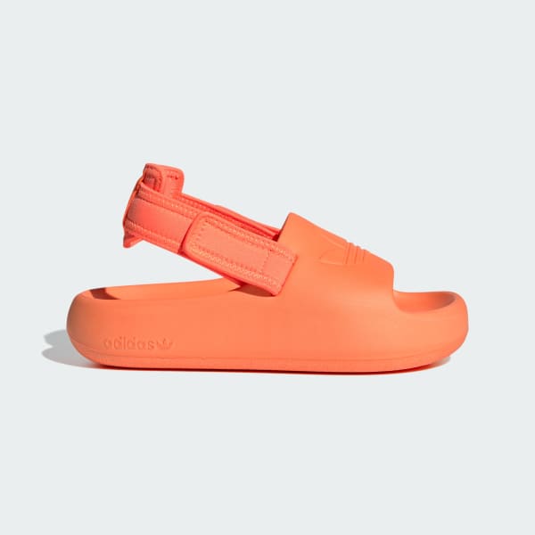Adidas slippers orange discount