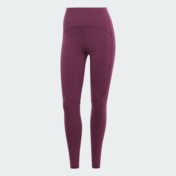 Red adidas by Stella McCartney 7/8 Yoga Leggings