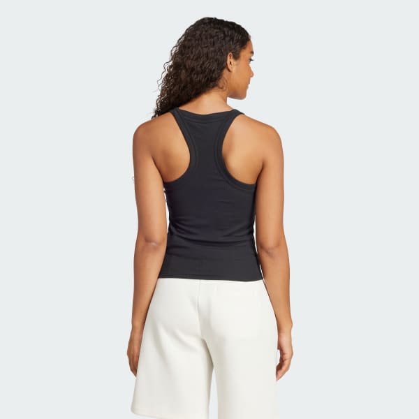 Black Premium Essentials Tank Top