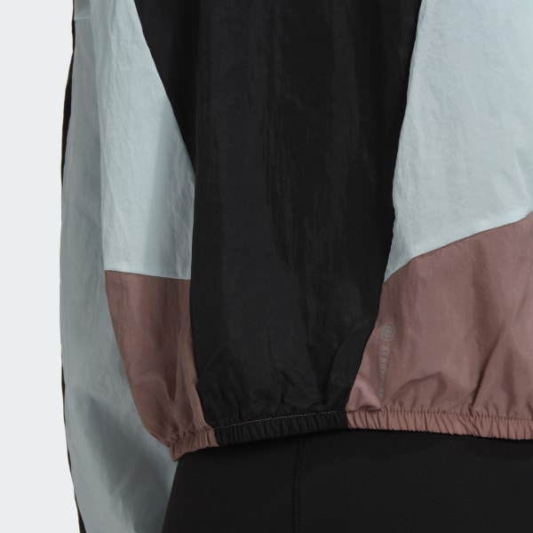 Sort Hyperglam Hooded træningsoverdel BVS55