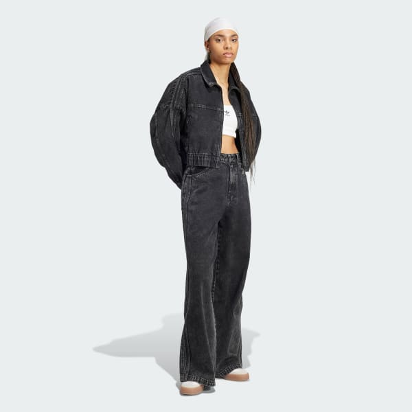 ジャケット ADIDAS Premium Essential Denim Track Top 4FT1259 adidas - Premium Essentials Denim Track Top (Light Denim) | HHV