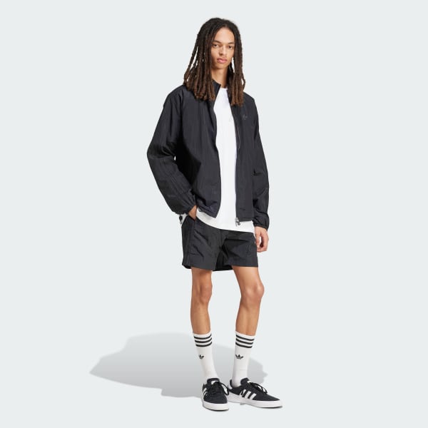 Đen Áo Track Top Dệt Thoi Adicolor 2000s