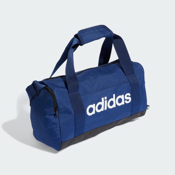 Blue Linear Duffel Bag Extra Small