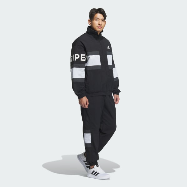 新品176 Adidas JK トラックパンツ ルーズフィット 黒JM4677 Next：日本 ブラック - adidas スタジアム ルーズフィット 3