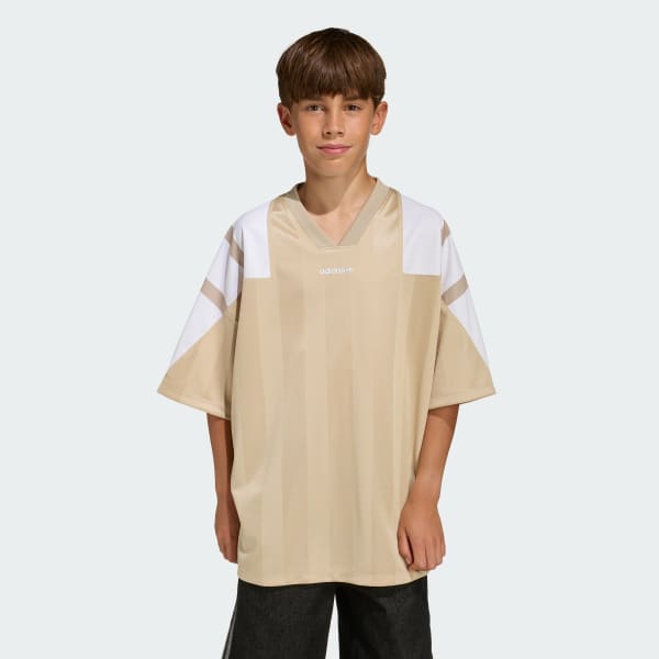 Beige MAILLOT OVERSIZE BLOCKED
