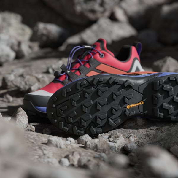 adidas Terrex Skychaser GORE-TEX Hiking Shoes - Red | Free adidas Terrex Skychaser GORE-TEX Hiking Shoes - Red | Free