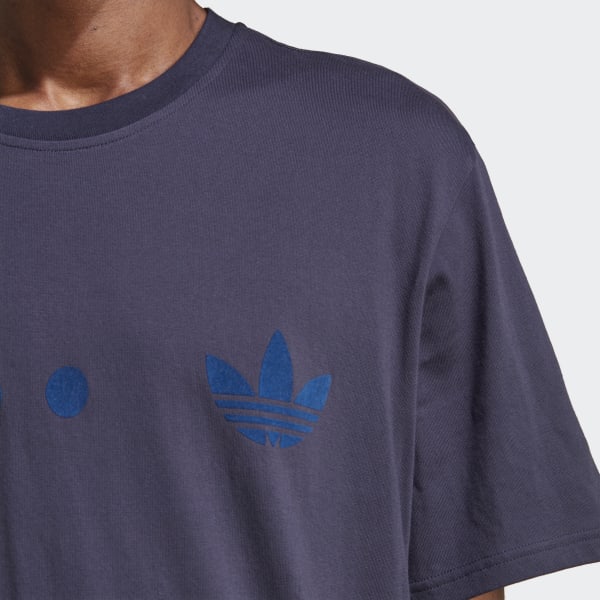 Clothing - adidas RIFTA City Boy Graphic Tee - Blue | adidas South Africa