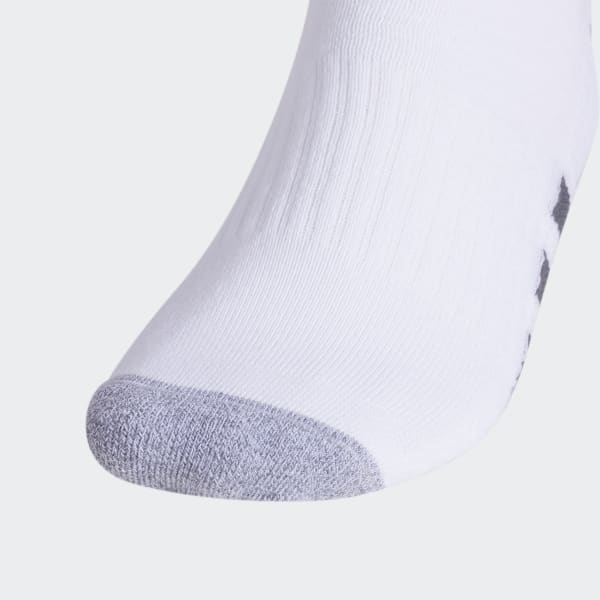 blanc Chaussettes matelassées mi-mollet (3 paires)
