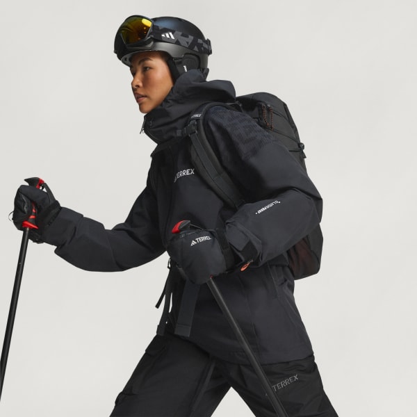 Sort Terrex Xperior Hybrid PRIMEKNIT CLIMAPROOF+ jakke