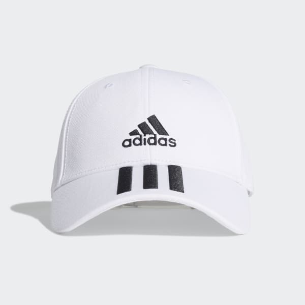 white adidas baseball cap